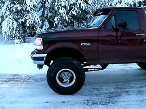 94 Ford bronco snow plow #6
