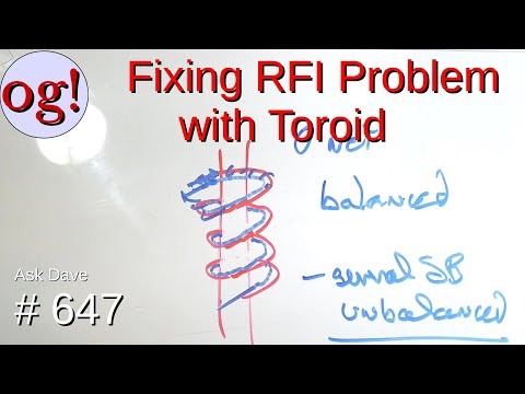 Fixing RFI Problem with Toroid (#647)