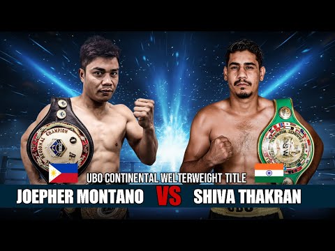 🇵🇭Joepher Montano vs 🇮🇳Shiva Thakran - UBO Continental Welterweight Championship