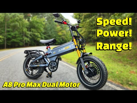 Aniioki A8 Pro Max Dual Motor ebike is a Surprise!