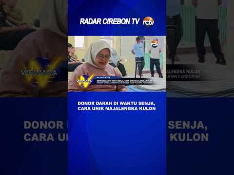 Donor Darah di Waktu Senja, Cara Unik Majalengka Kulon