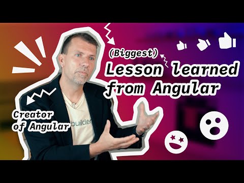 Misko Hevery's Biggest Lesson From Creating Angular 👀 | DevByte