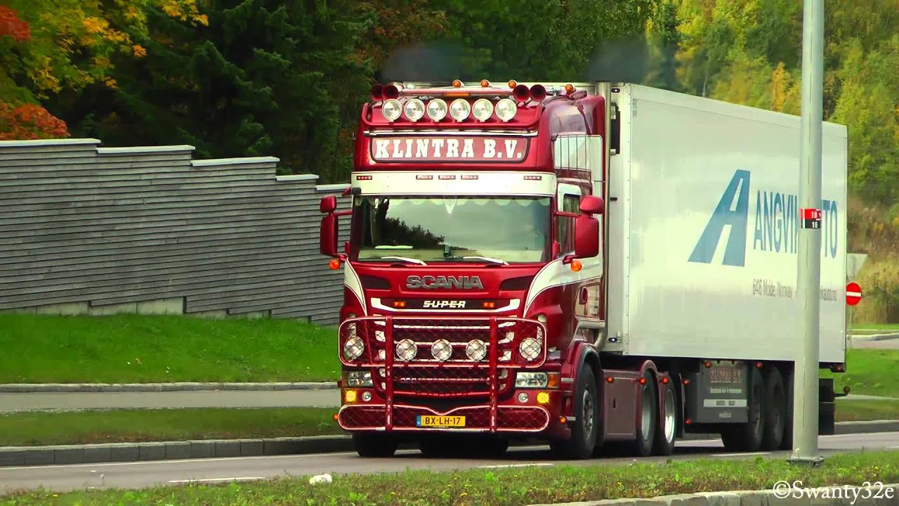 Scania R620 SUPER V8 Klintra B.V. Straight Pipes - YouTube