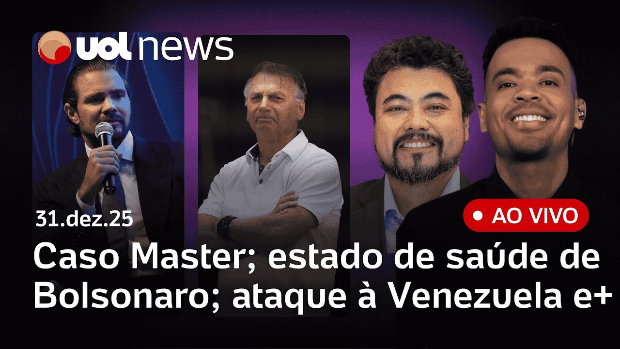 Depoimento de Vorcaro sobre caso Master; estado de saúde de Bolsonaro; EUA atacam Venezuela e+