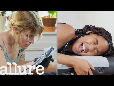 Getting My First Tattoo In 8 Steps | I've Never Tried | Allure