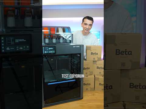 Bambu Lab H2C 3D yazıcıyı test ettim 🤩 | reklam