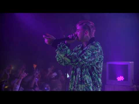 lil peep 'hellboy' + 'drive by' + 'benz truck' live in seattle (cowys tour)
