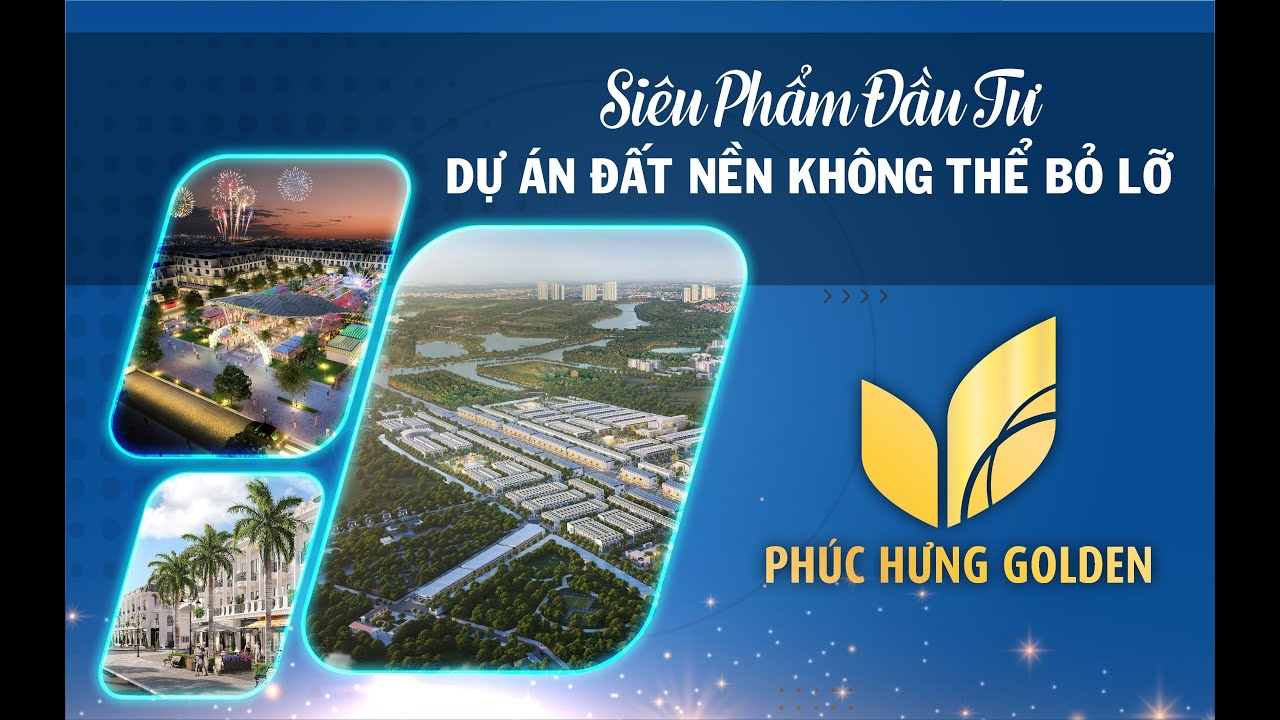 Bán đất nền Phúc Hưng Golden, Chơn Thành, Bình Phước - dự án đất nền khu Công nghiệp từ 1,2 tỷ/1 lô video