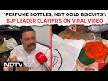Lok Sabha Elections 2024 | BJP Leader Clarifies On Viral Video: Perfume Bottles, Not Gold Biscuits