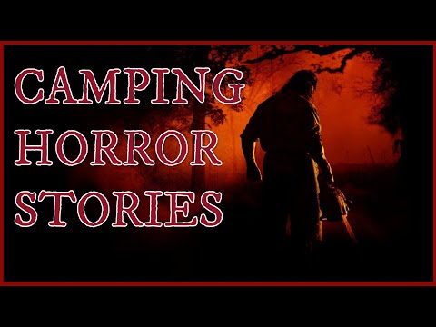 TRULY INTENSE CAMPING HORROR STORIES | Soft Howling Wind Background