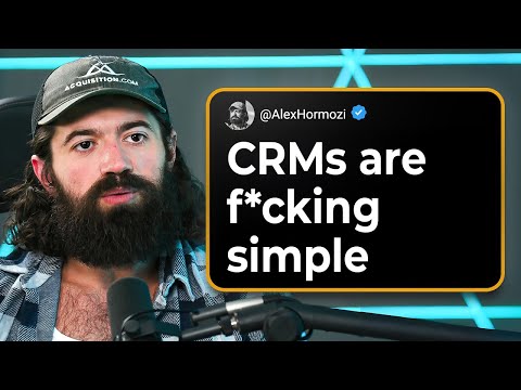 Alex Hormozi's Advice on CRMs