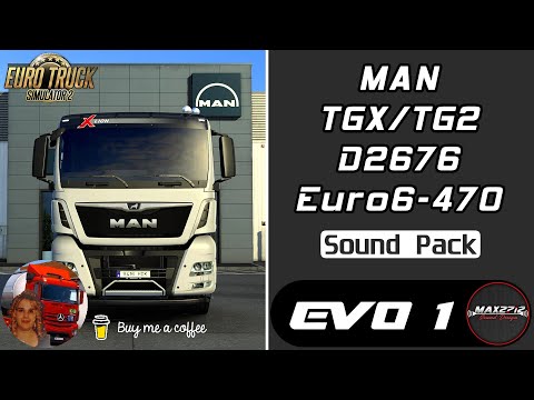 MAN TGX-TG2 470 D2676 Sound Pack v1.0 1.48