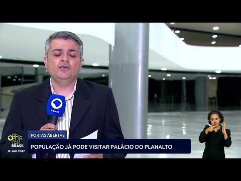 População já pode visitar Palácio do Planalto