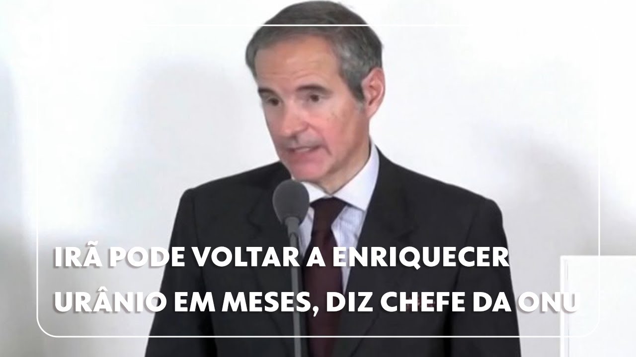Irã pode voltar a enriquecer urânio em alguns meses, diz chefe da agência nuclear da ONU