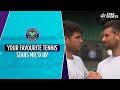 Djokovic, Alcaraz, & more are all micd up before their game | #WimbledonOnStar