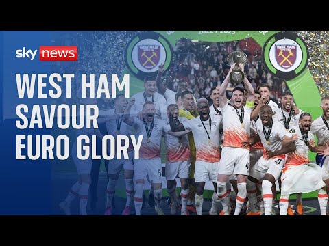 West Ham win first major trophy in 40 years