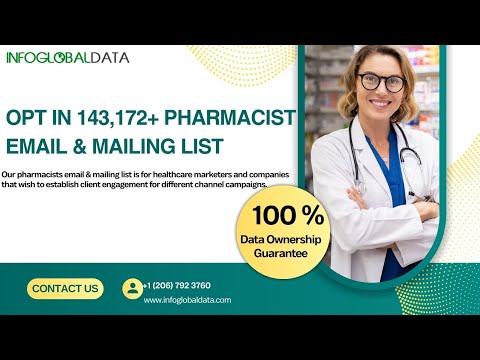 Why Market To Pharmacist Email List?