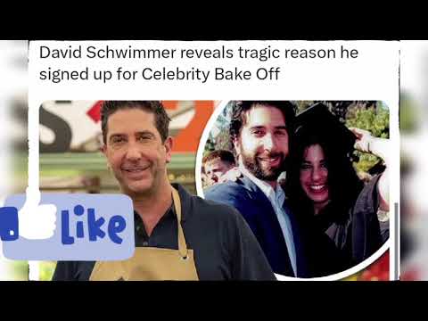 David Schwimmer reveals tragic reason he signed up for Celebrity Bake Off