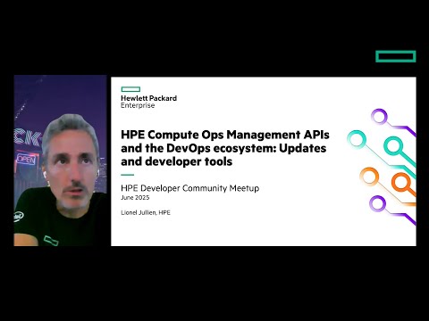 HPE Compute Ops Management APIs and the DevOps ecosystem: Updates and developer tools