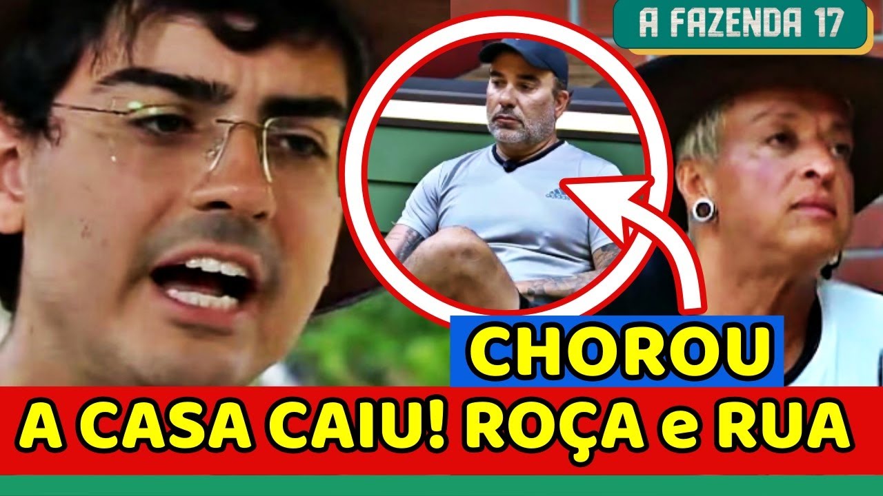 📛AGORA! A CASA CAIU: “DUDU É ROÇA e RUA” e PIOR XINGAMENTO APARECE; Fabiano CHORA e MENTE