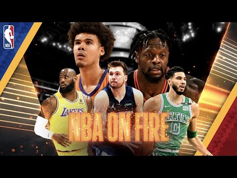 NBA on Fire feat. LeBron James, Jayson Tatum, Knicks @ Suns & The Dallas Mavericks video clip