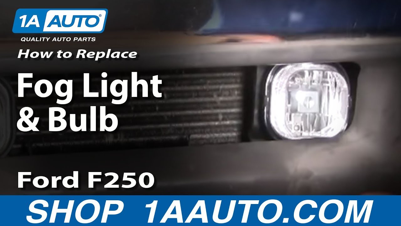 Ford f350 fog light replace #10