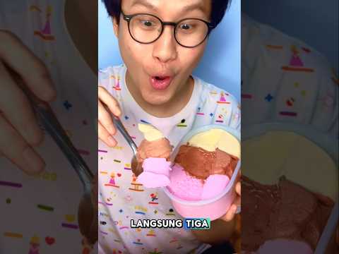 MAKAN ES KRIM 3 RASA! #makanan #eskrim #drama #komedi #sinetron #hiburan #lucu
