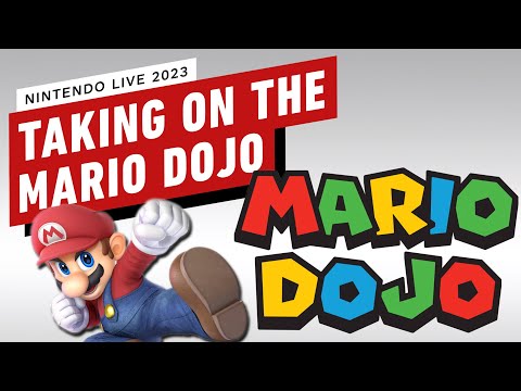 Taking on the Mario Dojo @ Nintendo Live 2023