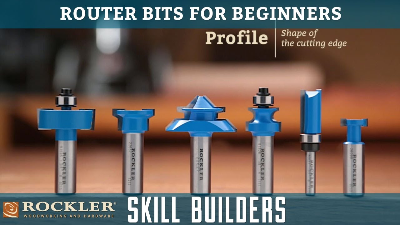 Router Bits for Beginners - YouTube