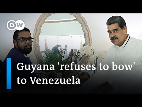Venezuela and Guyana leaders meet over oil-rich Essequibo territory dispute | DW News