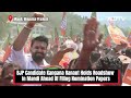 Kangana Ranaut Roadshow | BJPs Mandi Candidate Kangana Ranaut Holds Roadshow Ahead Of Nomination  - 04:34 min - News - Video
