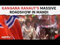 Kangana Ranaut Roadshow | BJPs Mandi Candidate Kangana Ranaut Holds Roadshow Ahead Of Nomination