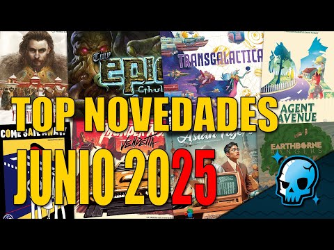 🔥 TOP NOVEDADES juegos de mesa JUNIO 2025 🔥