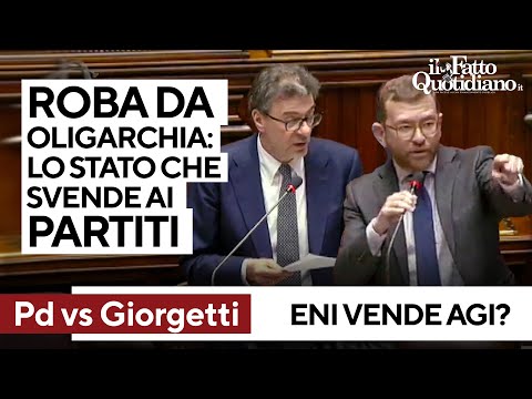 Pd vs Giorgetti: "Eni cede Agi ad Angelucci? Roba da oligarchie, lo Stato che vende ai partiti"