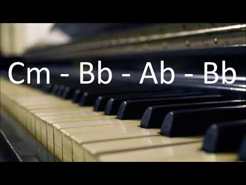 Guitar Backing Track - Piano Ballad in C Minor