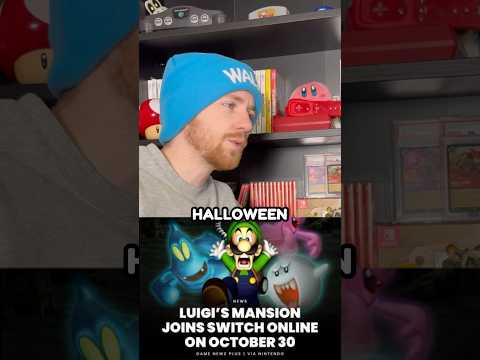Luigi’s Mansion For Switch Just In Time For Halloween
