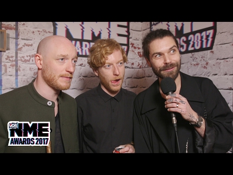 Biffy Clyro on winning Best British Band supported by Zig-Zag