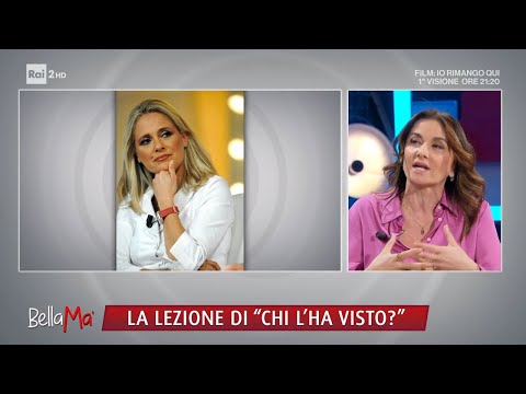 La lezione di "Chi l'ha visto?" - BellaMa' 14/03/2024