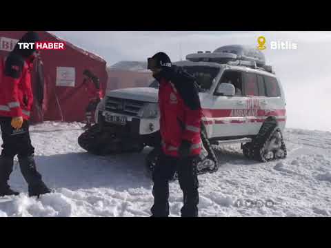 Helikopter enkazının bulunduğu bölgede zorlu hava şartları hakim