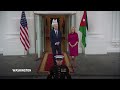 Biden welcomes Jordans King Abdullah to the White House  - 01:45 min - News - Video