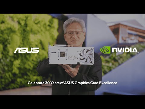 NVIDIA CEO Jensen Huang Joins to Celebrate 30 Years of ASUS Graphics Card Excellence