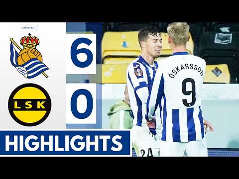 Lillestrøm <strong>SK</strong> vs Real Sociedad 0-6 - Highlights &amp; Goals - Europa <strong>League</strong> 2026
