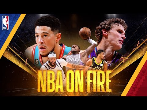 NBA On Fire: feat. Tyrese Haliburton, Anthony Davis, Sacramento Kings & Suns @ Jazz   🔥🔥