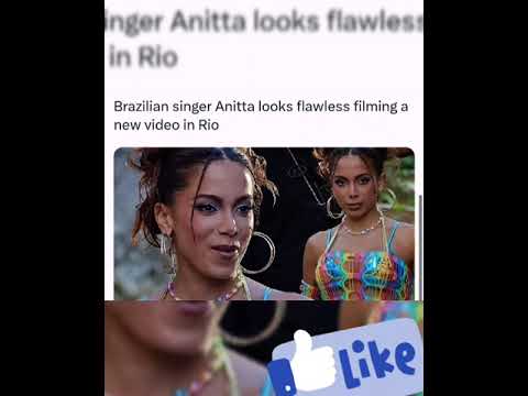 Brazilian singer Anitta looks flawless filming a new video in Rio