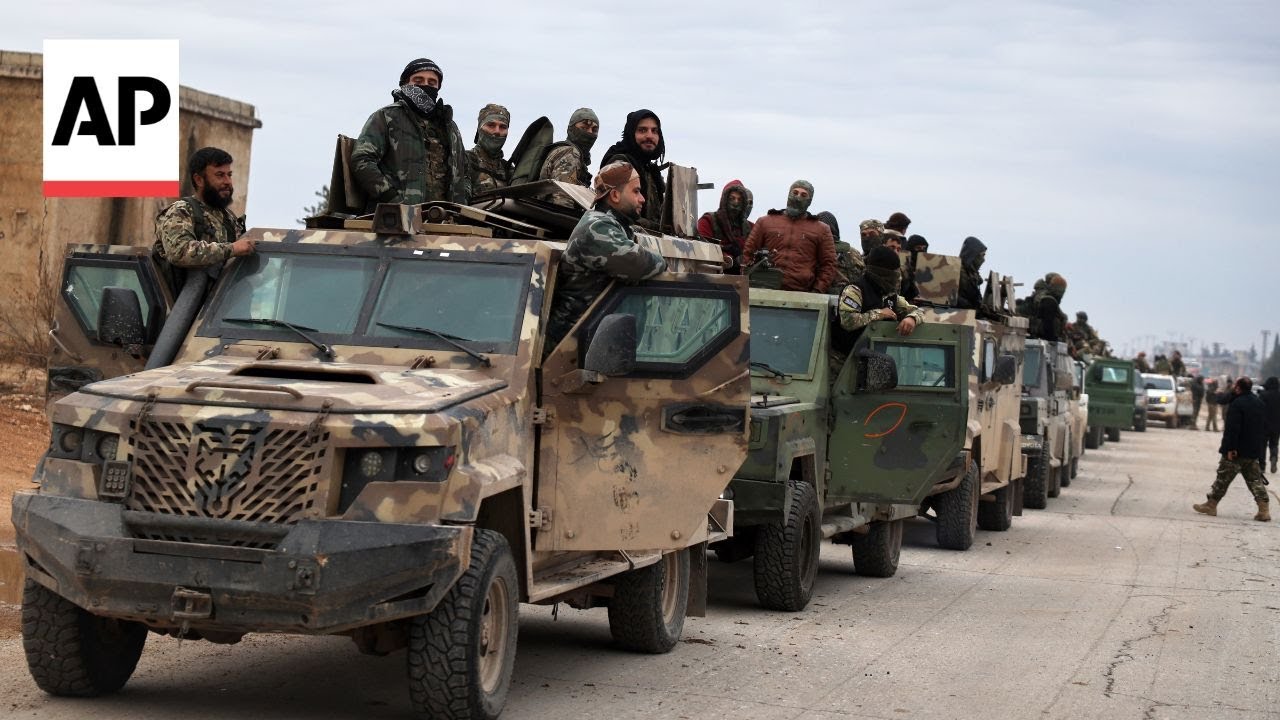 Syrian forces enter northern towns as Kurdish fighters withdraw from Deir Hafer in Aleppo