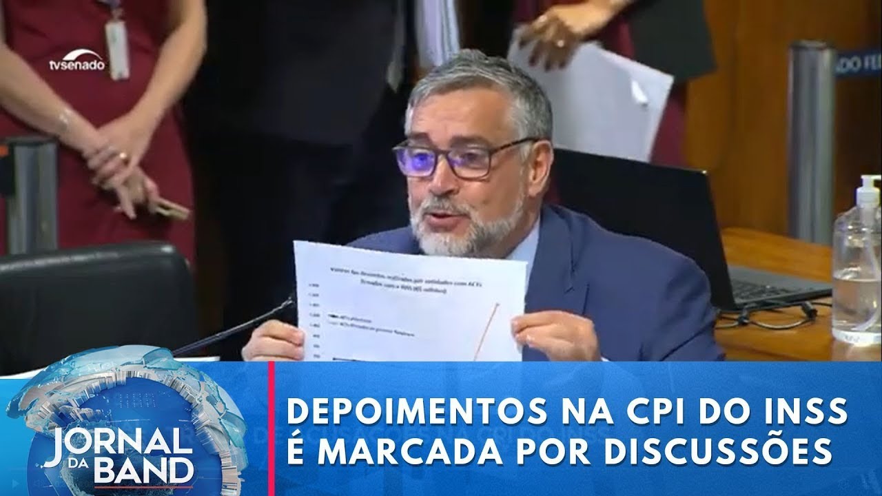 Depoimentos na CPI do INSS é marcada por troca de acusações | Jornal da Band