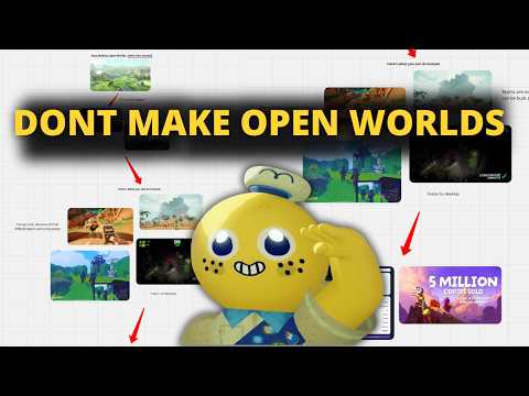 Stop Making Open Worlds. Do This Instead (Full Breakdown)