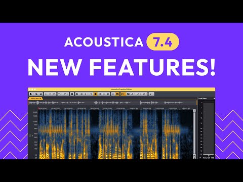 Discover Acoustica 7.4