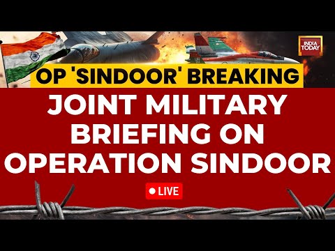 Operation Sindoor Press Briefing LIVE: Top Security Officials Say War Is On Terrorism | Ceasefire