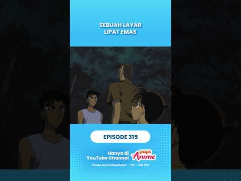 SEBUAH LAYAR LIPAT EMAS #detectiveconan #conanedogawa poster